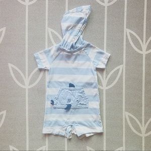 🦈 Carter’s Shark Romper